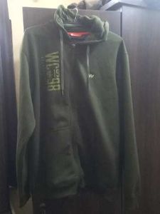 Green Zip-Up Hoodie