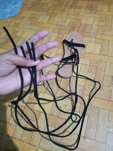 Lace-Up Gladiator Sandals