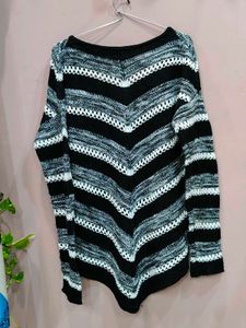 Striped Knit Sweater