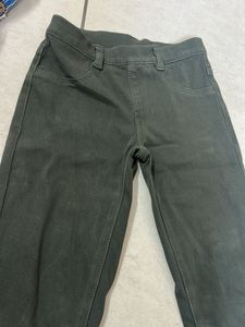 Boys Olive Green Pants