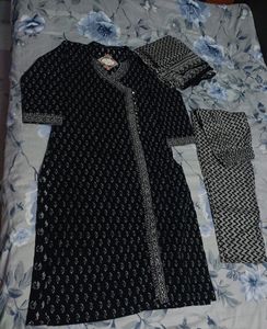 New Cotton Stylish Suit Set With Rupatta