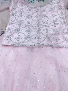 Beautiful Baby Pink Lehenga Choli