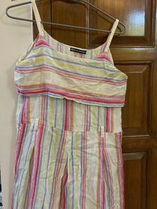 Striped Sleeveless Dress