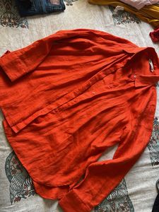 Zara Orange Top