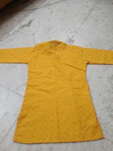 Yellow Kurta Pajama Set