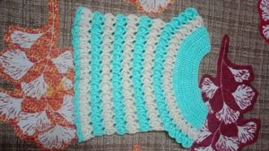 Crosia Sweater For New Born Baby