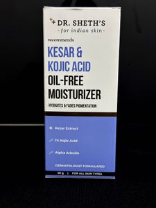 DR. SHETH'S KESAR & KOJIC ACID OIL-FREEMOISTURIZER