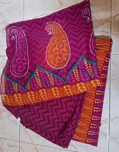Xl Size Pure Cotton 3pc Kurti Set