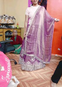 Purple Lehenga Choli....