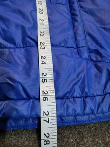 Blue North Face Puffer Jacket