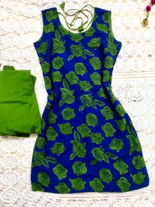 Fully Embroidery Kurtha With Patiyala Pant