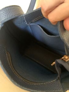 Lino Perros Navy Blue Sling Bag