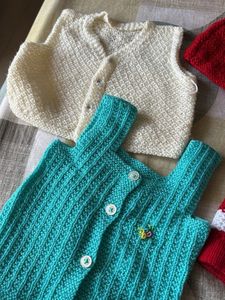 Cute Knitted Baby Sweaters