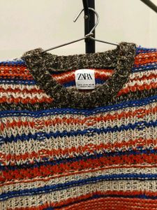 Striped Knit Sweater