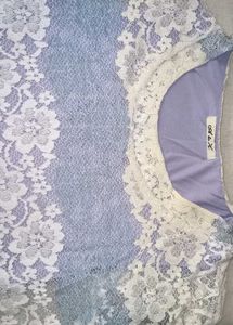 Lavender Net Base Fabric