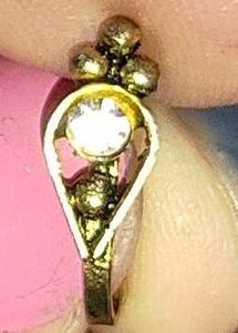 Sparkling Silver nose Ring