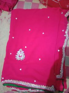 Red Saree