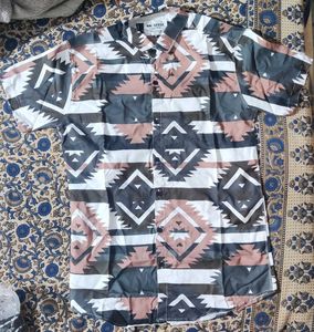Patterned Casual Shirt