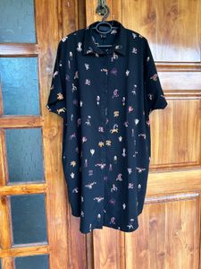 Loose Floral Dress