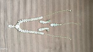 Elegant Set Vth Earrings And Mangtika