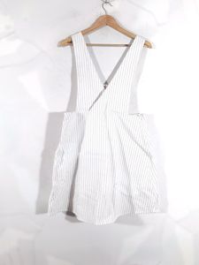 Off-White Casual Dungaree Skirt (Women's)