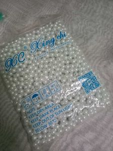 White Pearl Beads