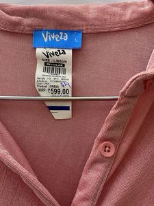 Pink Mini Shirt Dress