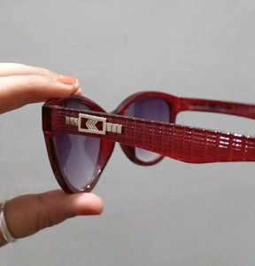 Red Cat-Eye Women Sunglasses