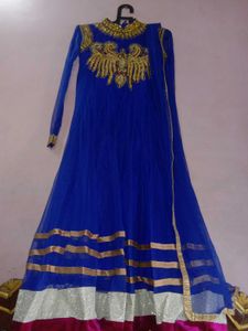 Beautiful Anarkali Frock Suit Set/Party Gown