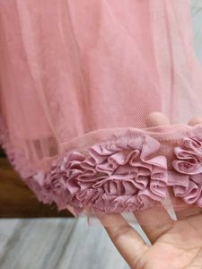 Peach Dress