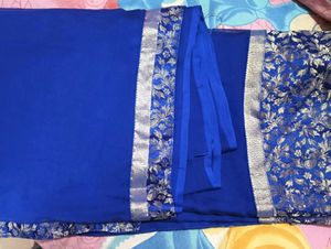 Beautiful 😍 Blue 💙 Saaree