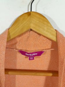 Coral Color Shrug For Women&#39;s
