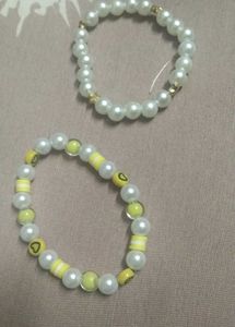 Yellow Beads Bracelet