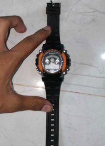 Ming Bo Black Digital Watch