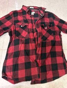 Red & Black Plaid Shirt