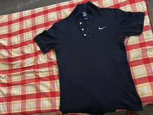 Nike Black T shirt Polo