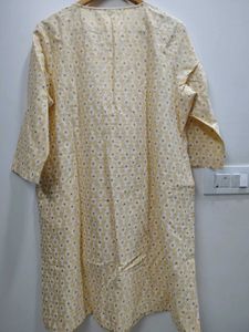 BRAND NEW YELLOW KURTA XXL