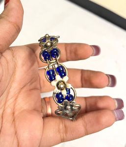 Blue Beaded Bracelet