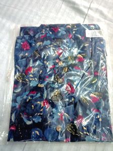 Floral Print Shirt Short
