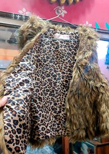 Made in Korea Fur Crop Jacket