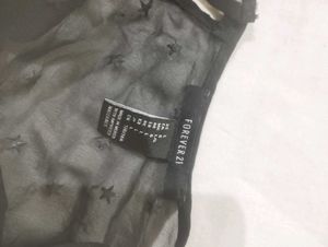 Forever 21 Sparkle Sheer Top