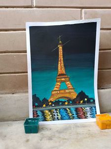Eiffel Tower Painting