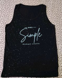 Active Wear Black Top