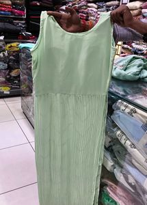 Elegant Mint Green Ethnic Gown