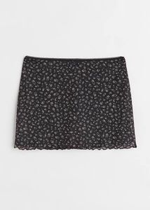 Floral Miniskirt H&amp;M (XS-S)