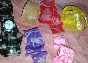 Vintage FEYMAN Quartz Watch Scarf