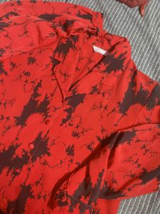 Red And Black Shirt