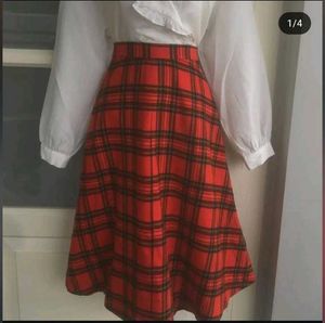 Korean Plaid Skirts ♥️🖤