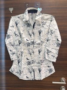 Patterned Women's Shirt
