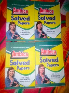 MSC Chem 1st Sem Solved Papers